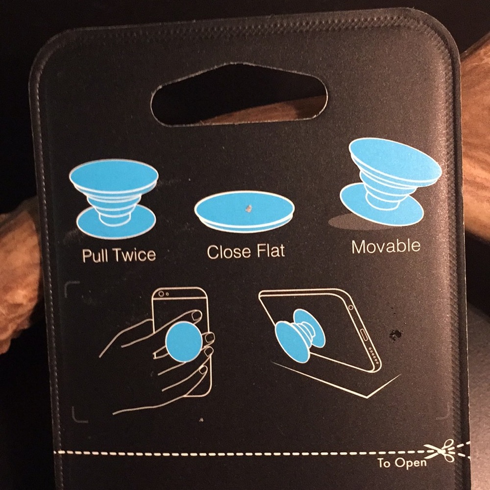 Turquoise slab pop socket - Picture 2 of 3